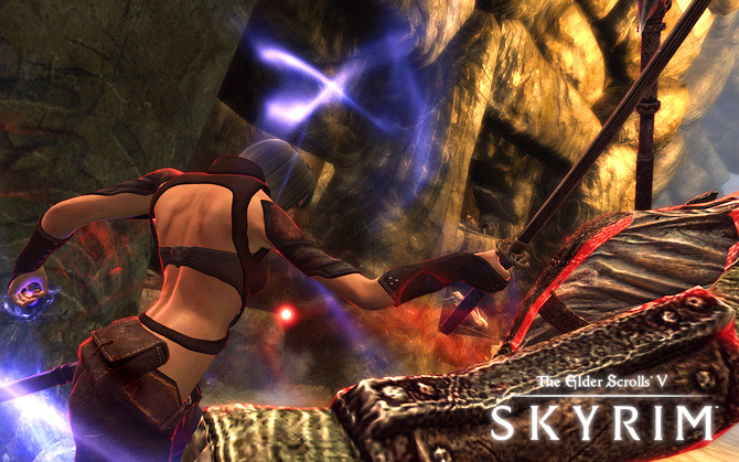 ブログ記事「Skyrim 冒険日記 #016 『伝承を求めて大乱闘』」の概要用画像